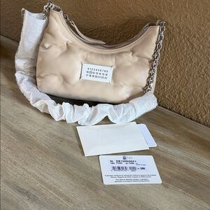 Maison Margiela Made in Italy Leather Handbag. NEW and Authentic with tags